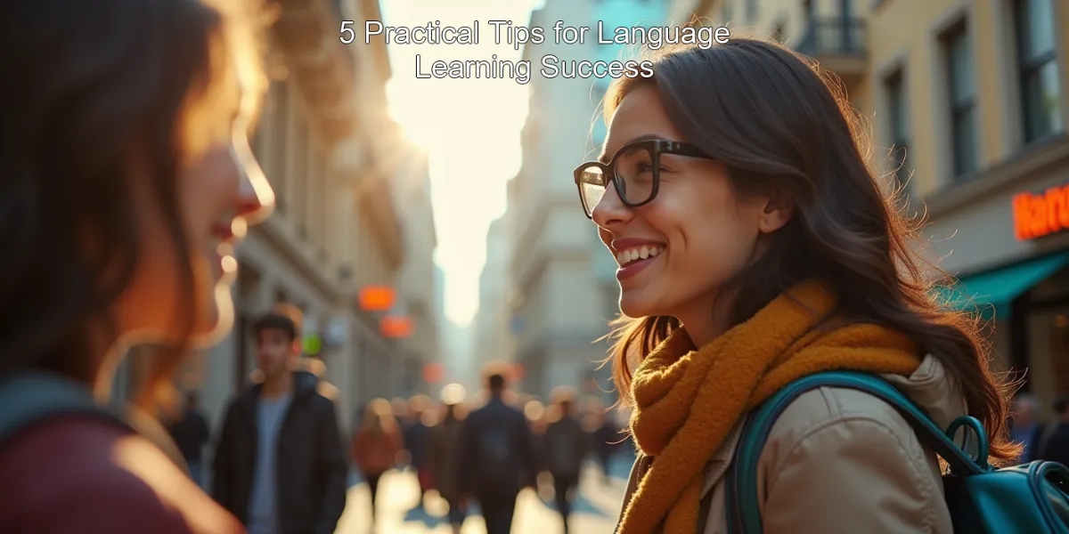 5 Practical Tips for Language Learning Success