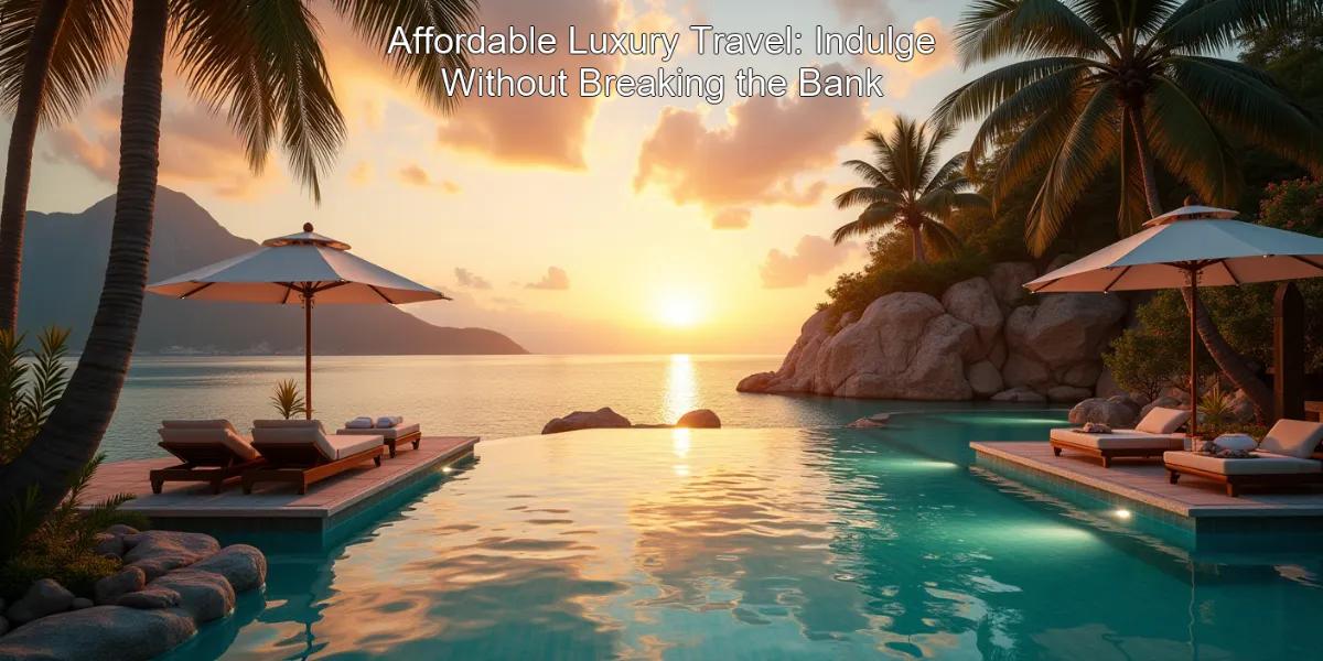 Affordable Luxury Travel: Indulge Without Breaking the Bank