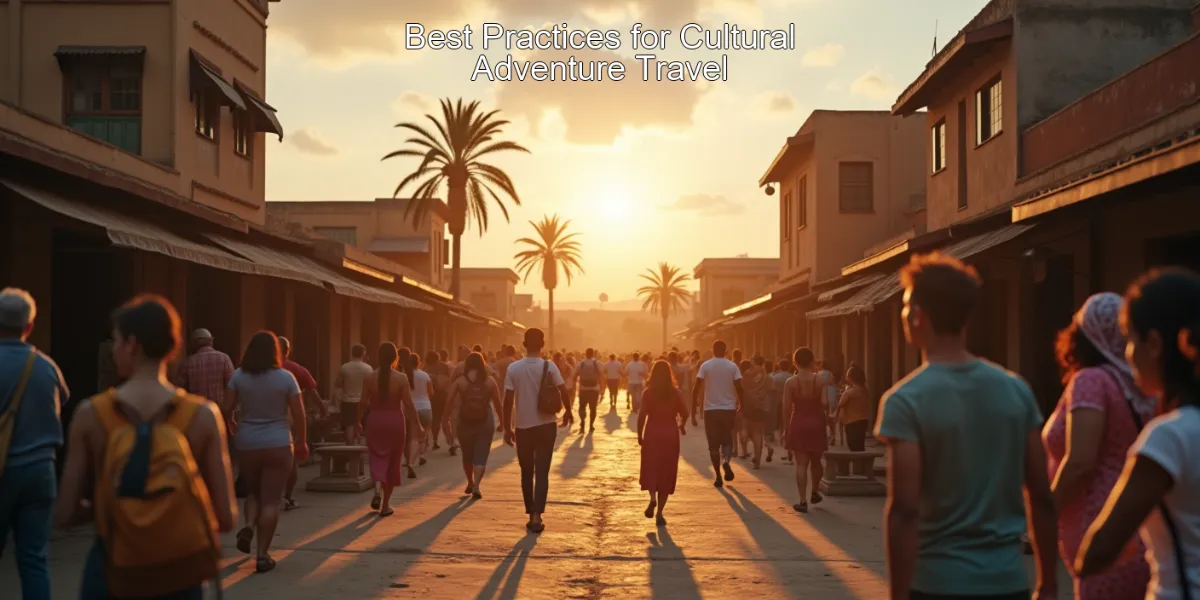 Best Practices for Cultural Adventure Travel