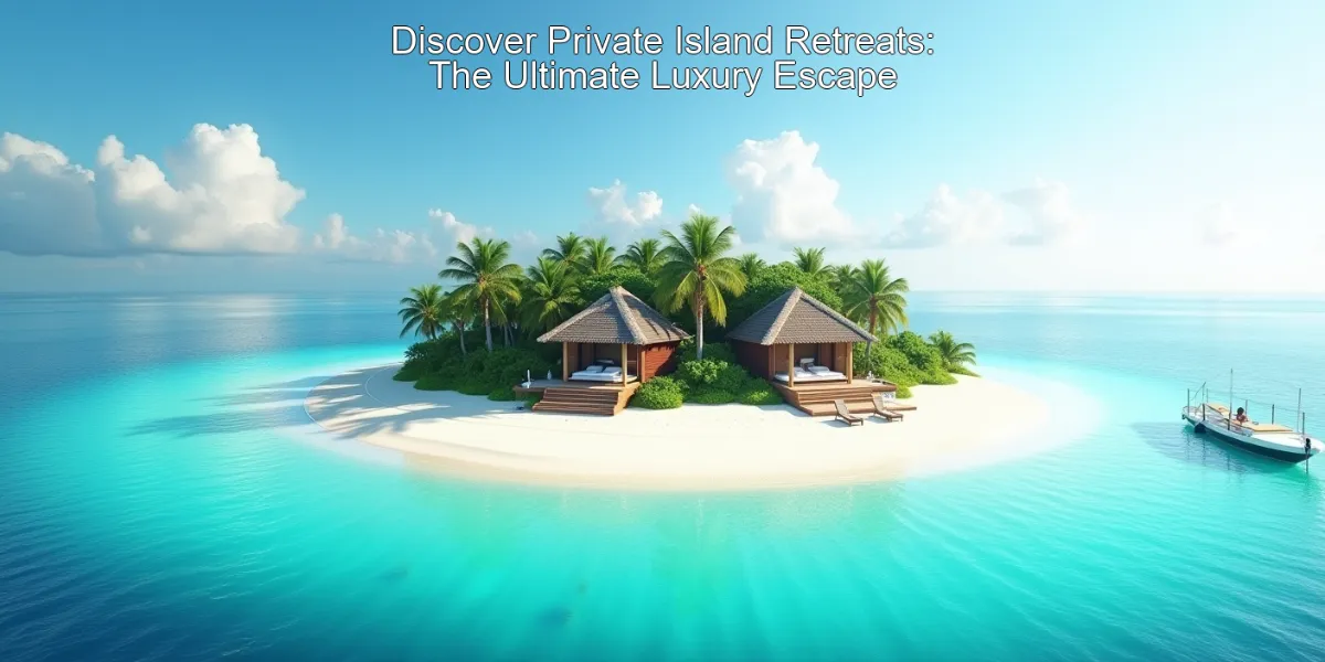 Discover Private Island Retreats: The Ultimate Luxury Escape