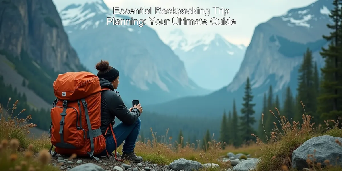 Essential Backpacking Trip Planning: Your Ultimate Guide