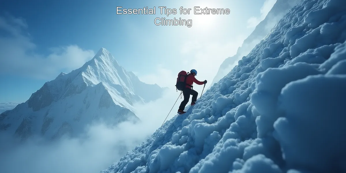 Essential Tips for Extreme Climbing