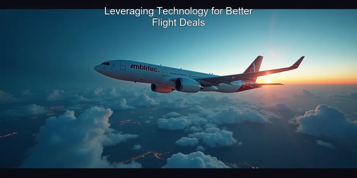 Leveraging Technology for Better Flight Deals