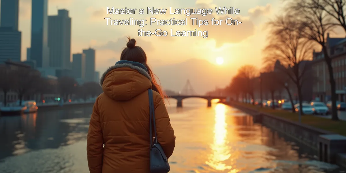 Master a New Language While Traveling: Practical Tips for On-the-Go Learning
