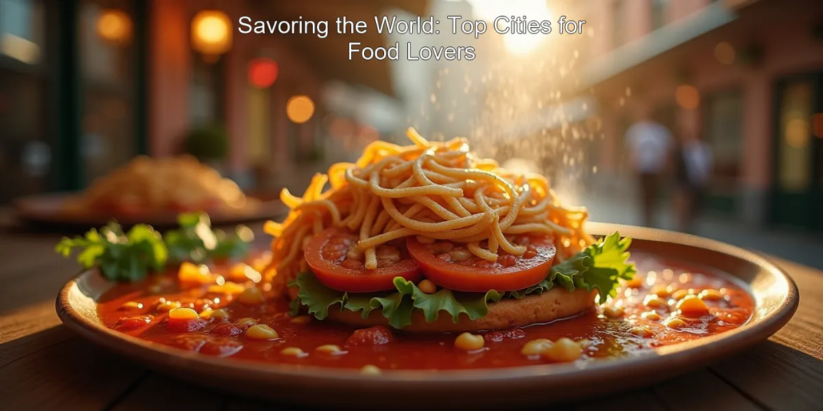 Savoring the World: Top Cities for Food Lovers