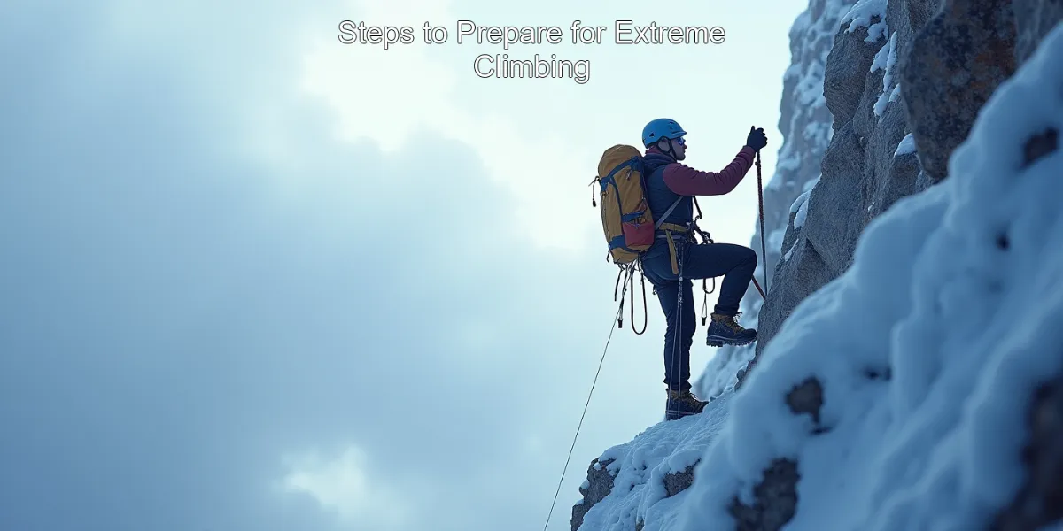 Steps to Prepare for Extreme Climbing