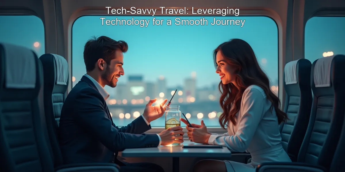 Tech-Savvy Travel: Leveraging Technology for a Smooth Journey