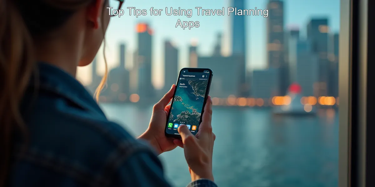 Top Tips for Using Travel Planning Apps