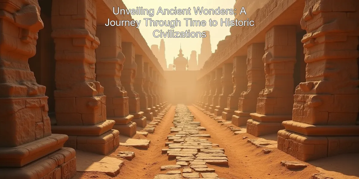 Unveiling Ancient Wonders: A Journey Through Time to Historic Civilizations