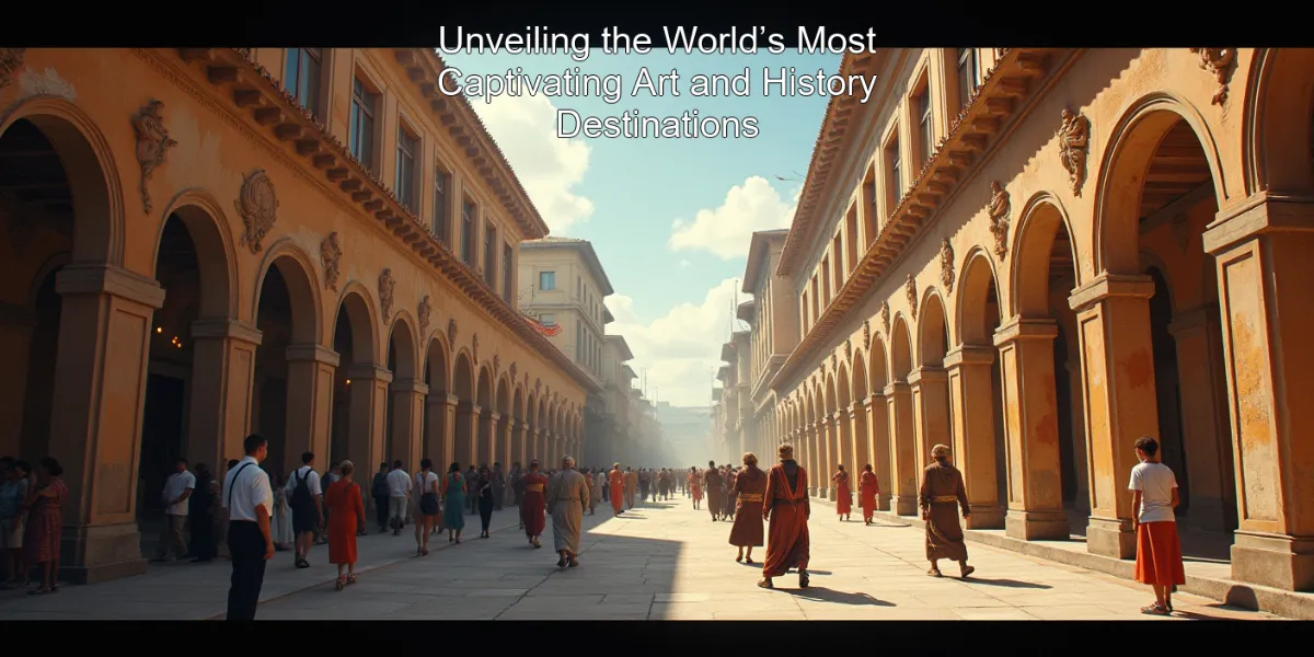 Unveiling the World’s Most Captivating Art and History Destinations